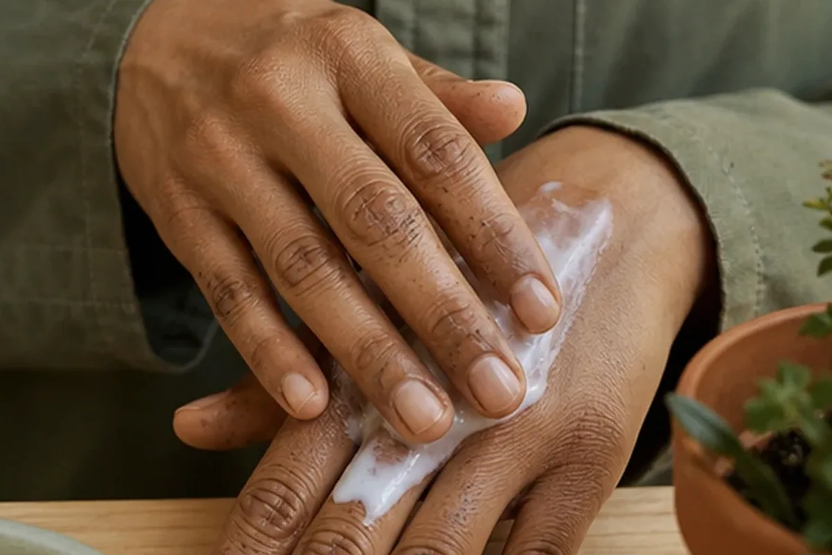 Hochwertige Beauty-Inszenierung zu Auswahlkriterien für Body Butter bei Keratosis pilaris