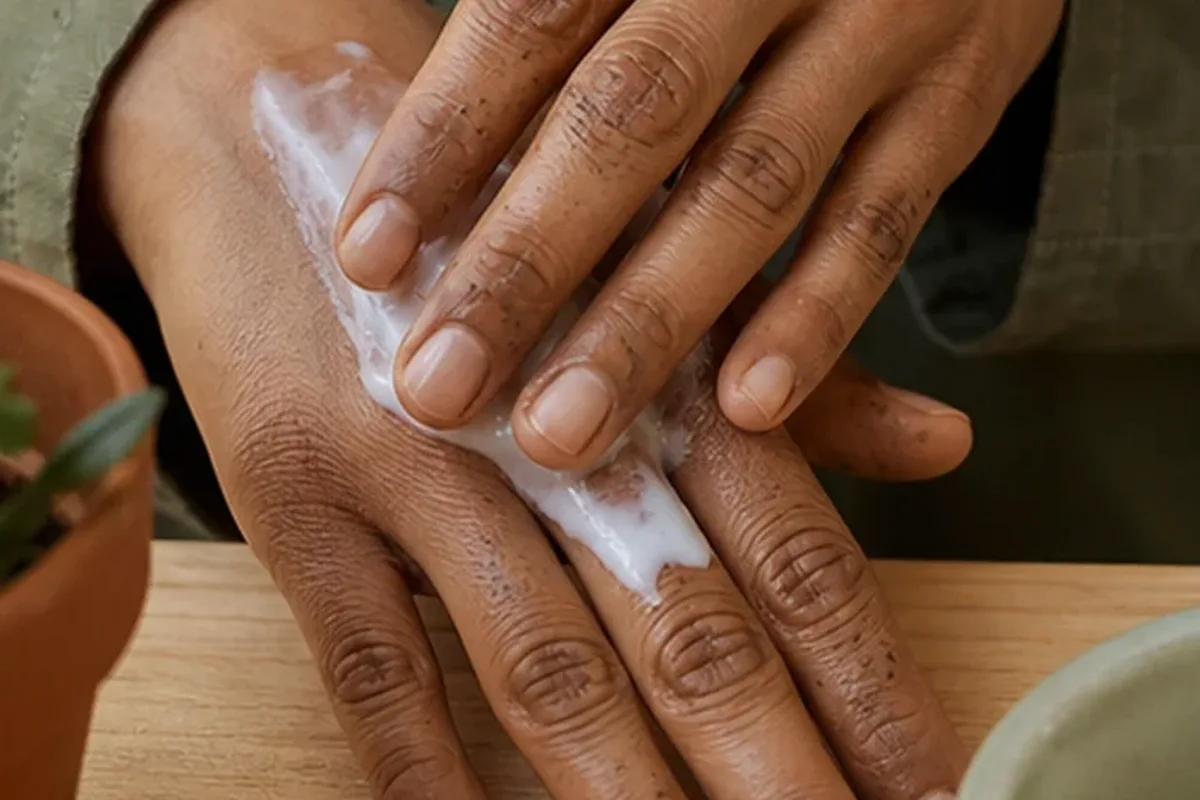 Authentische Beauty-Routine passend zum Thema Körperöl bei Keratosis pilaris