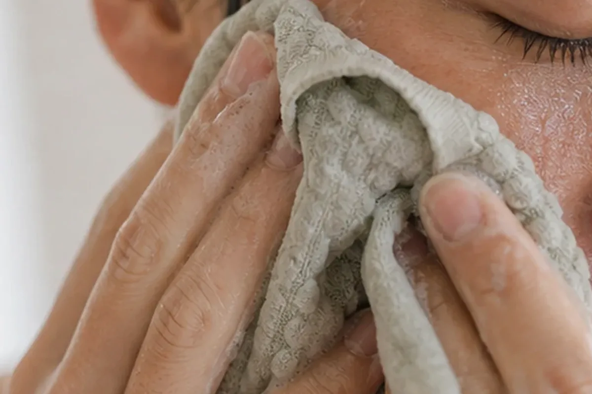 Emotionaler und authentischer Anwendungsmoment rund um Porenreiniger für empfindliche Haut