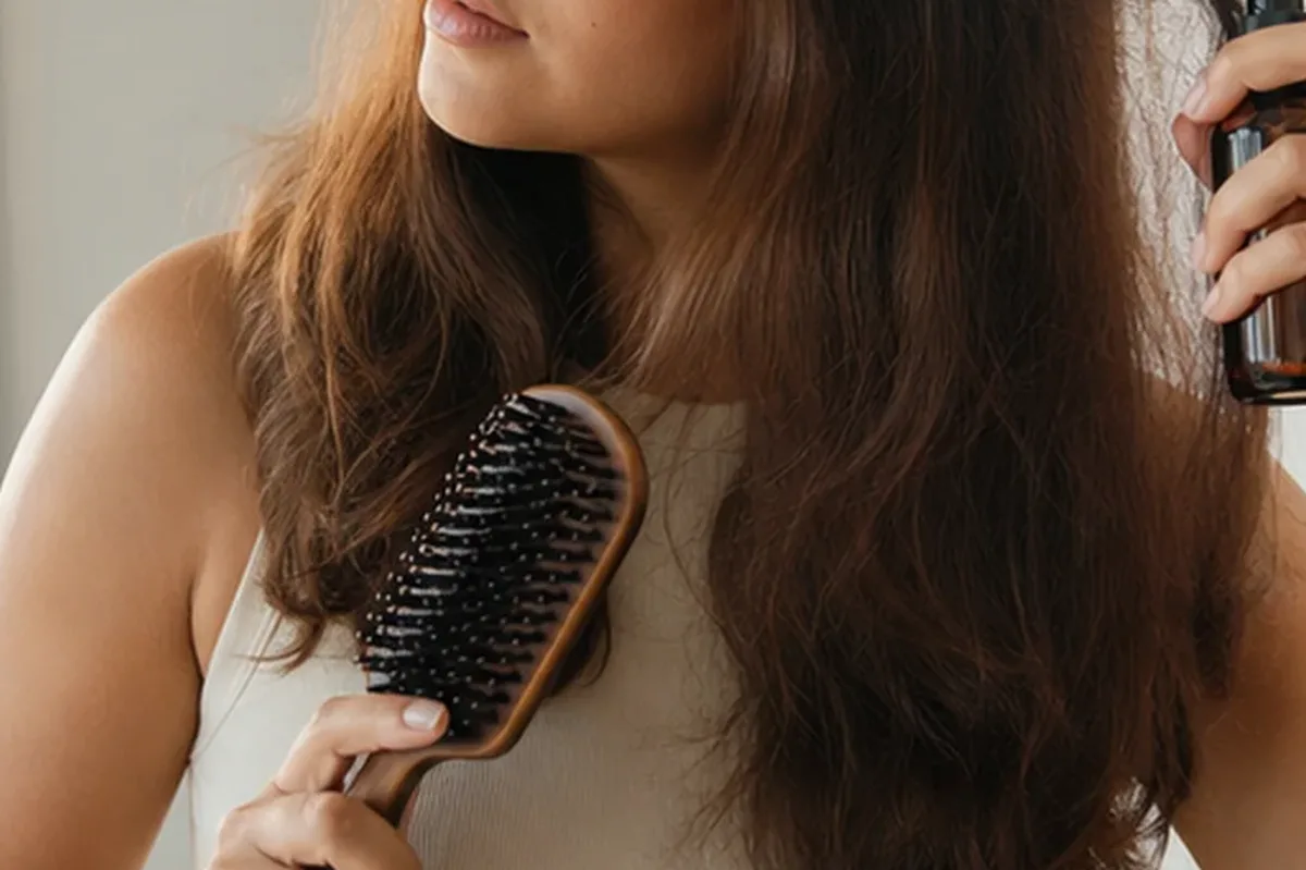 Redaktioneller Beauty-Moment zur Ausgangslage bei Lockenstab für feines Haar