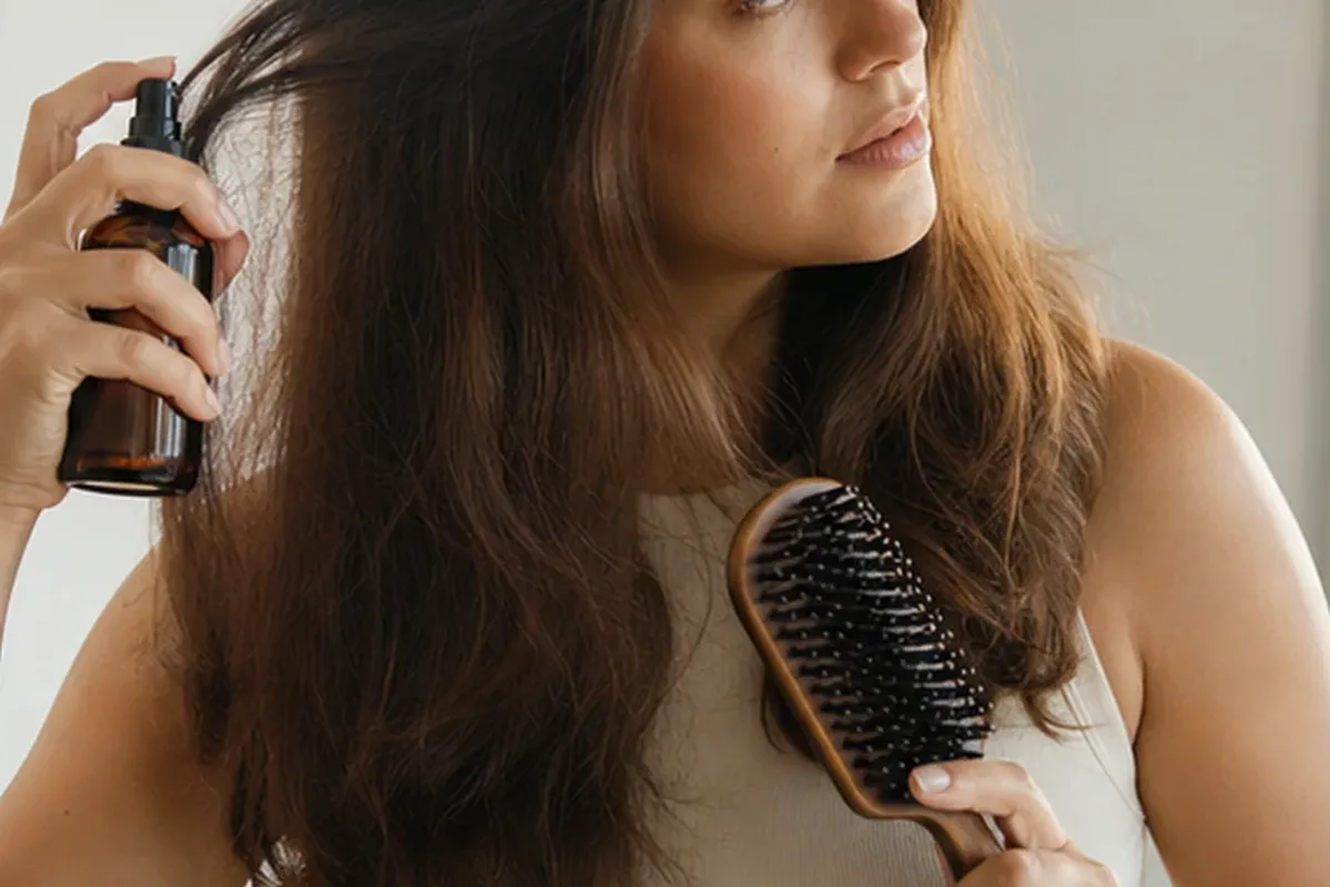 Authentische Beauty-Routine passend zum Thema Munddusche bei kleinem Budget