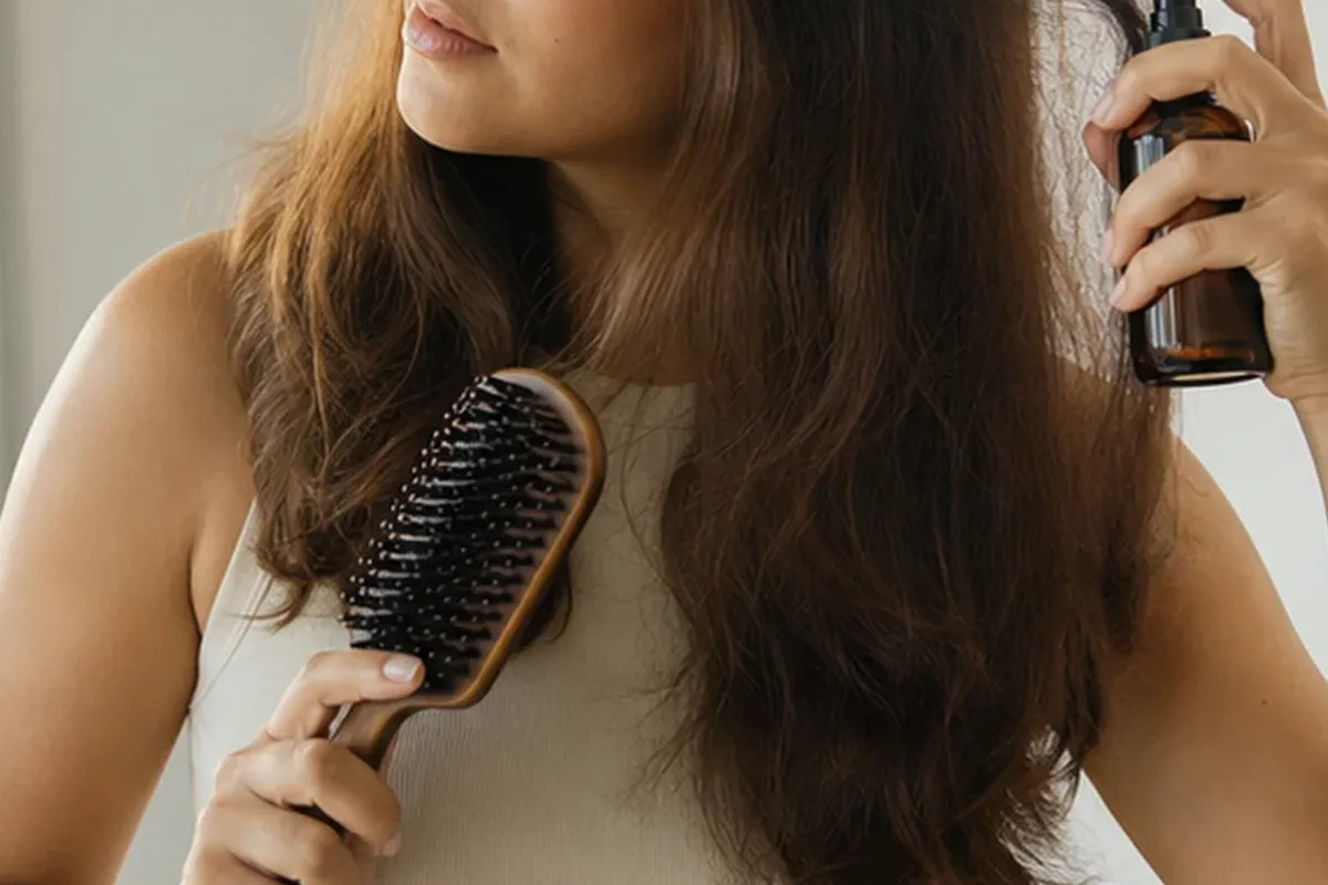 Authentischer Wohlfühlmoment passend zum Beauty-Thema Kosmetikspiegel mit Premium-Anspruch
