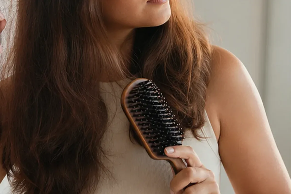 Authentischer Wohlfühlmoment passend zum Beauty-Thema Munddusche mit Premium-Anspruch