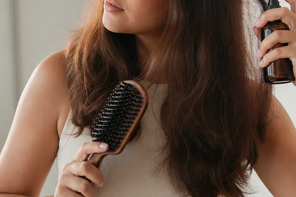 Authentische Beauty-Routine passend zum Thema Ionen-Haartrockner für Anfänger