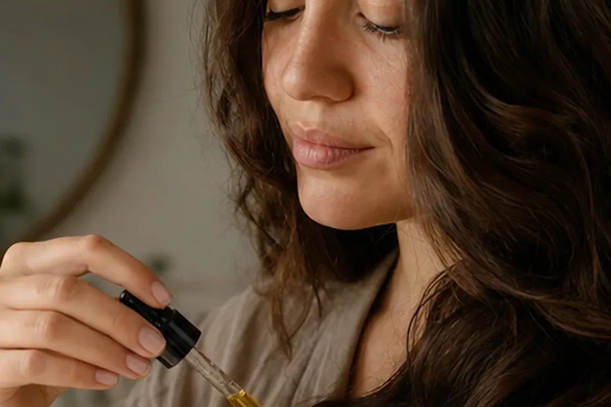 Hochwertige Beauty-Inszenierung zu Auswahlkriterien für Elektrorasierer für trockene Haut