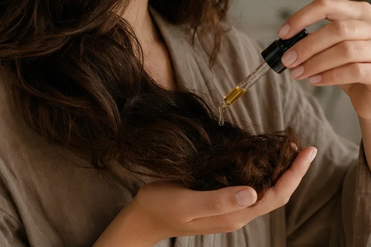 Hochwertige Beauty-Inszenierung zu Auswahlkriterien für Mildes Shampoo für lockiges Haar