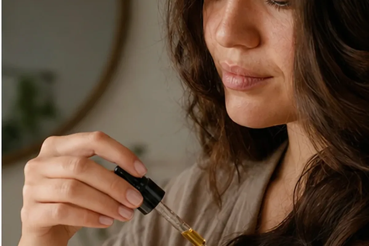 Authentische Beauty-Routine passend zum Thema Anti-Frizz-Pflege für feines Haar