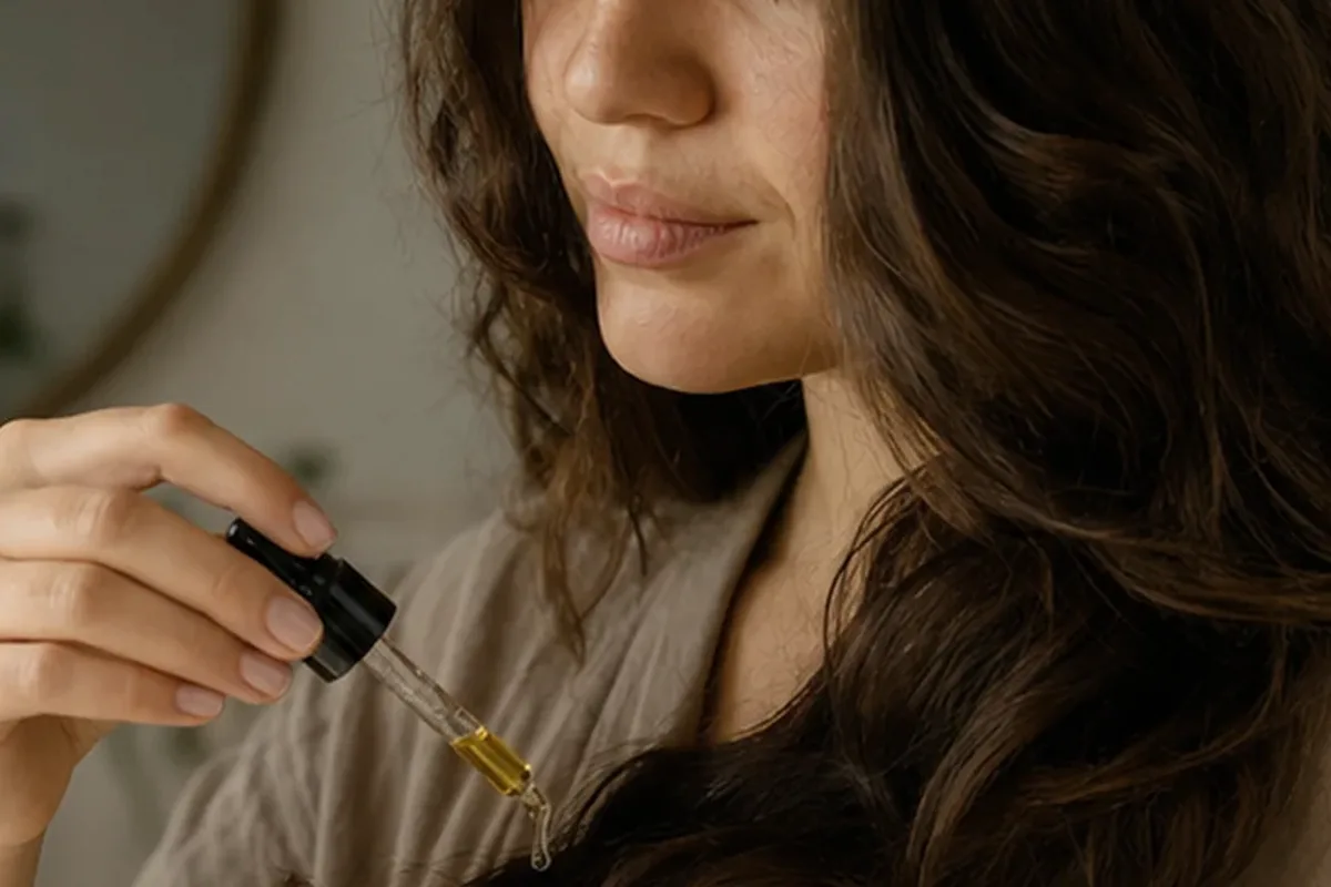 Authentische Beauty-Routine passend zum Thema Lockengel für trockenes Haar