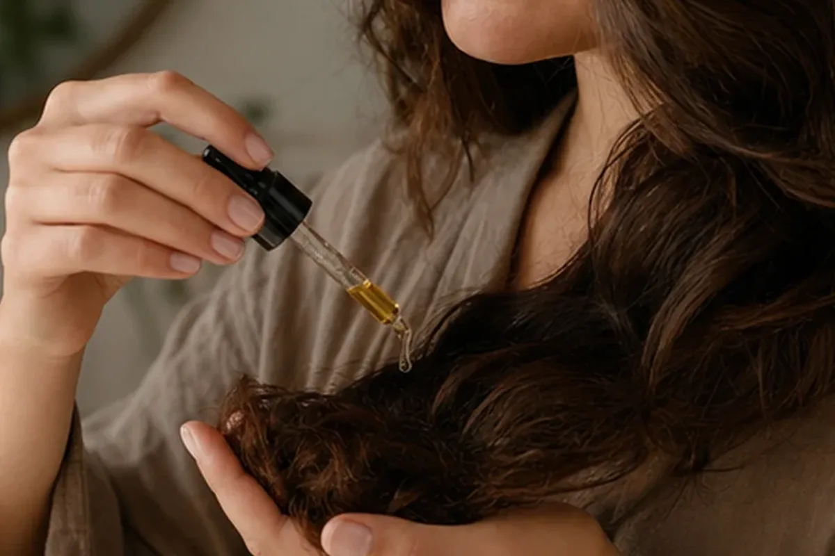Redaktioneller Beauty-Moment zur Ausgangslage bei Trockenshampoo für trockenes Haar