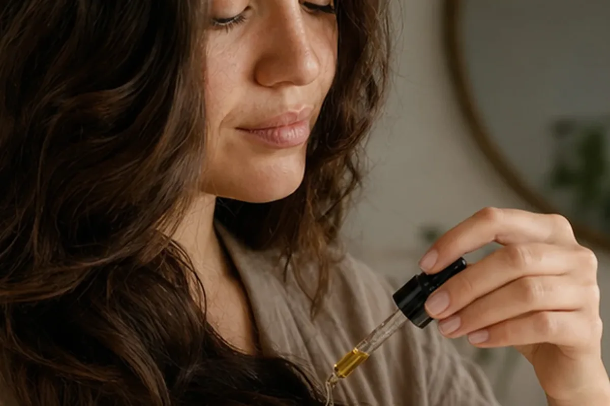 Redaktioneller Beauty-Moment zur Ausgangslage bei Volumenspray für empfindliche Kopfhaut