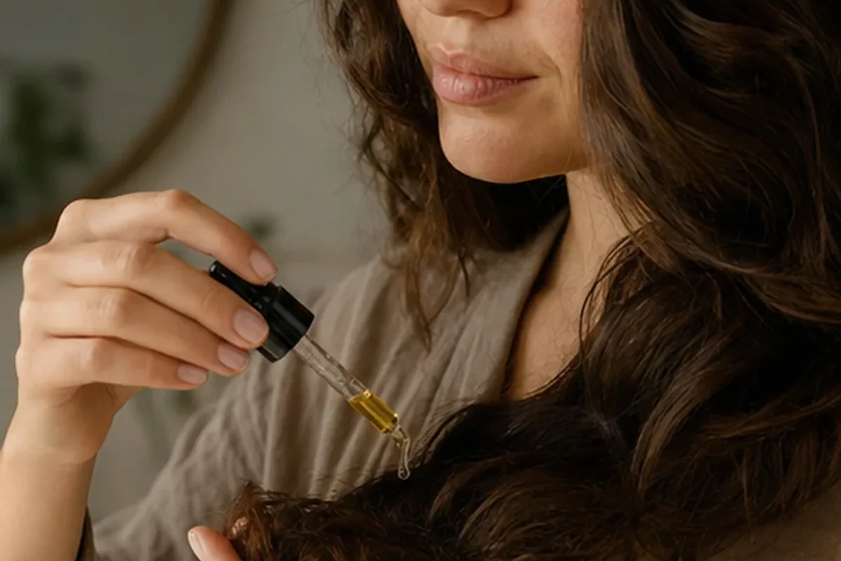 Hochwertige Beauty-Inszenierung zu Auswahlkriterien für Mildes Shampoo bei Haarbruch