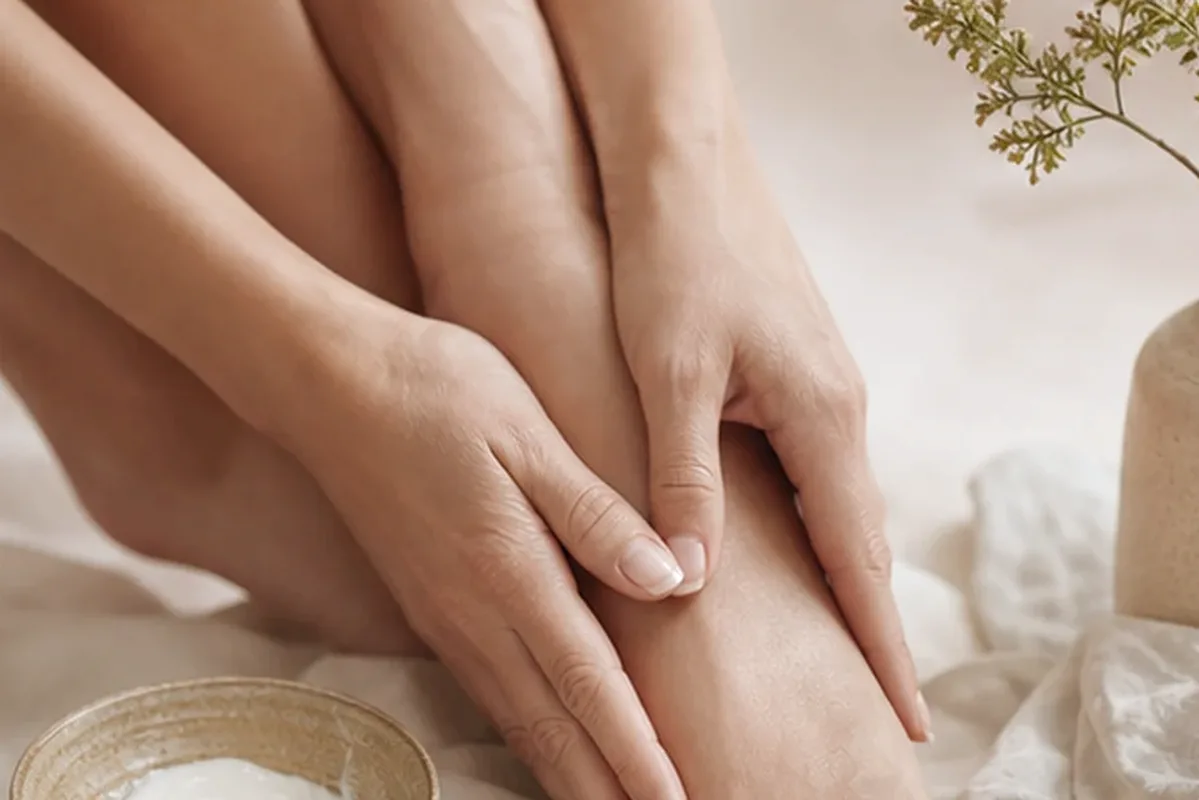Redaktionelle Detailaufnahme zur Orientierung bei IPL-Gerät für langanhaltende Glätte