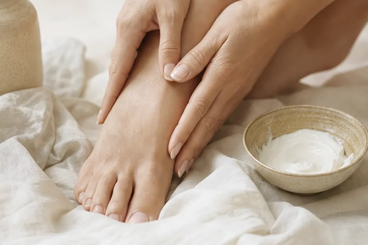 Hochwertige Beauty-Inszenierung zu Auswahlkriterien für Bikinizonen-Trimmer bei eingewachsenen Haaren