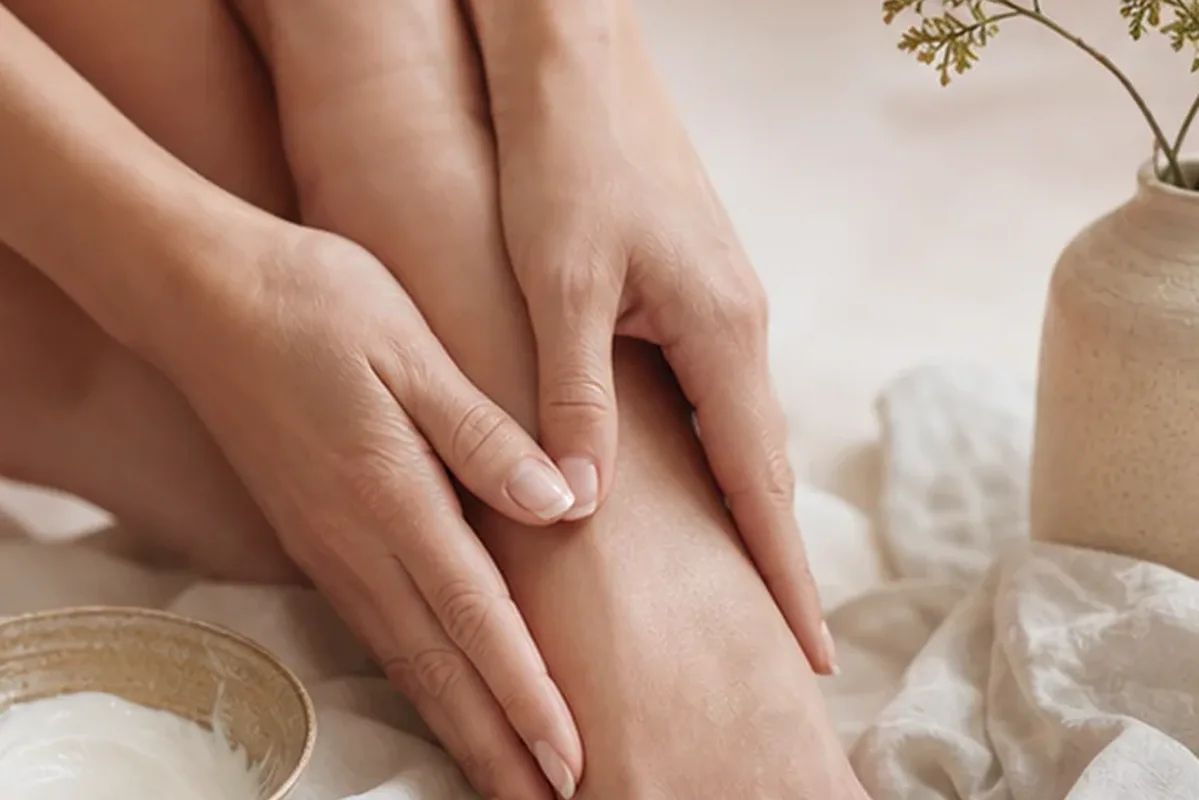 Hochwertige Beauty-Inszenierung zu Auswahlkriterien für IPL-Gerät für feine Haare