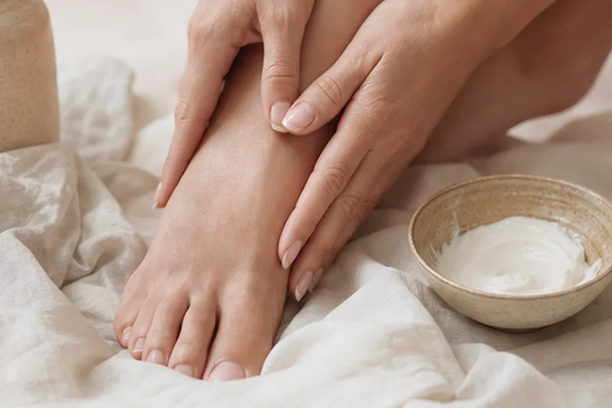 Hochwertige Beauty-Inszenierung zu Auswahlkriterien für Peeling vor der Rasur für empfindliche Haut