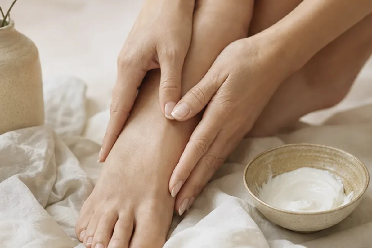 Hochwertige Beauty-Inszenierung zu Auswahlkriterien für Body-Trimmer für langanhaltende Glätte