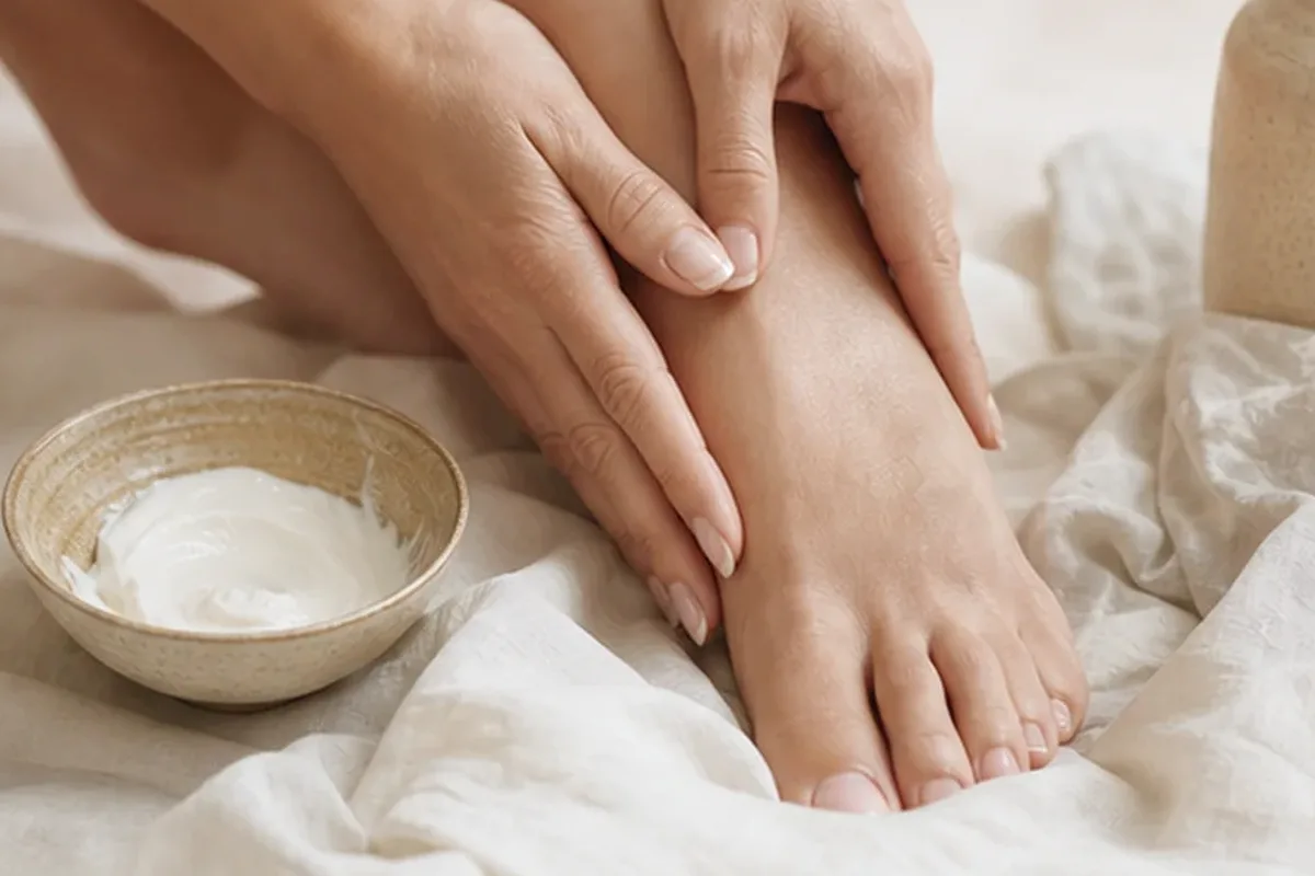 Hochwertige Beauty-Inszenierung zu Auswahlkriterien für Nagelhärter für raue Haut