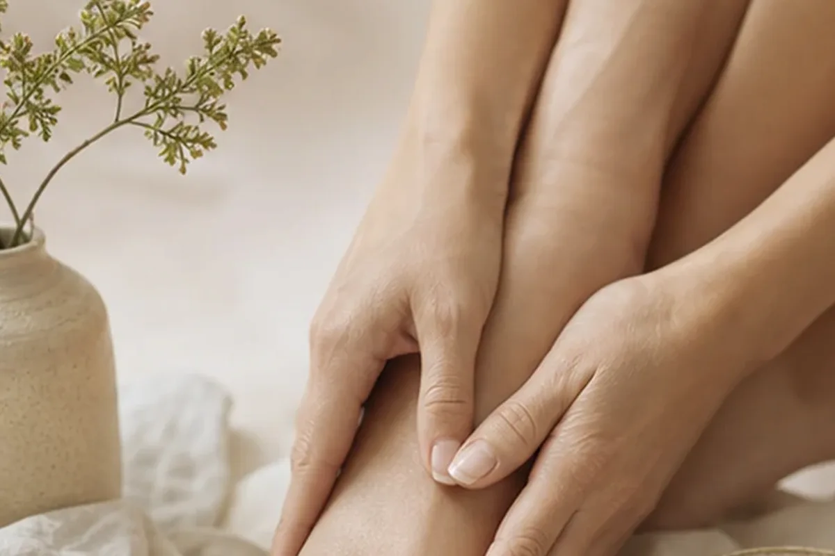 Hochwertige Beauty-Inszenierung zu Auswahlkriterien für Körperöl bei starkem Schwitzen