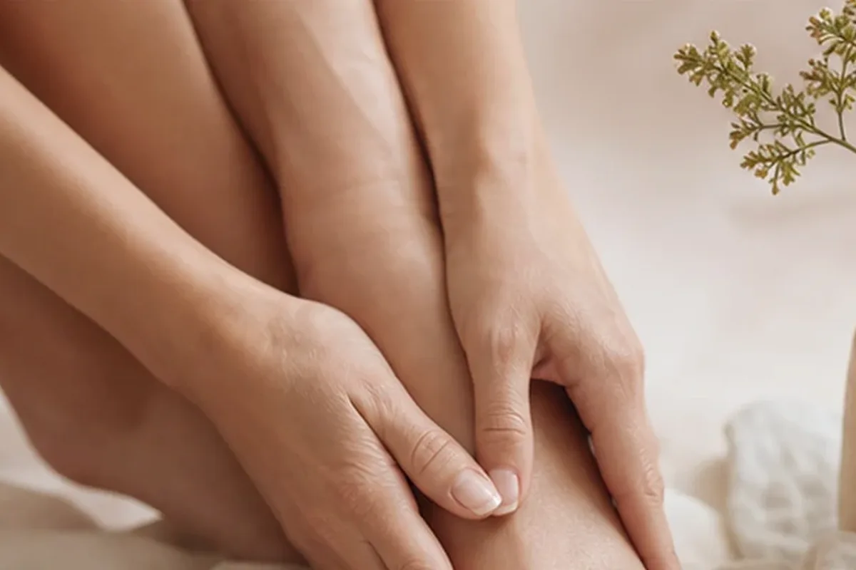 Hochwertige Beauty-Inszenierung zu Auswahlkriterien für Body Butter für müde Füße