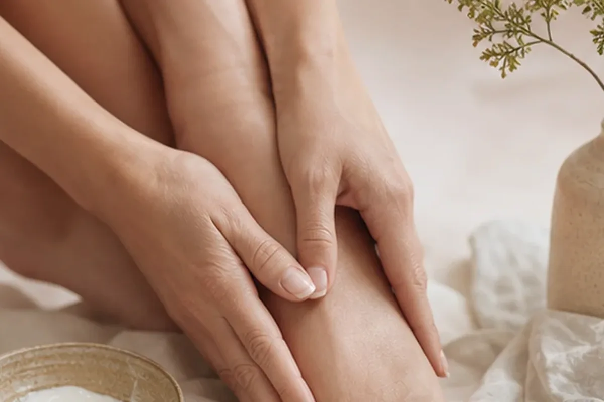 Hochwertige Beauty-Inszenierung zu Auswahlkriterien für Sugaring-Paste bei eingewachsenen Haaren