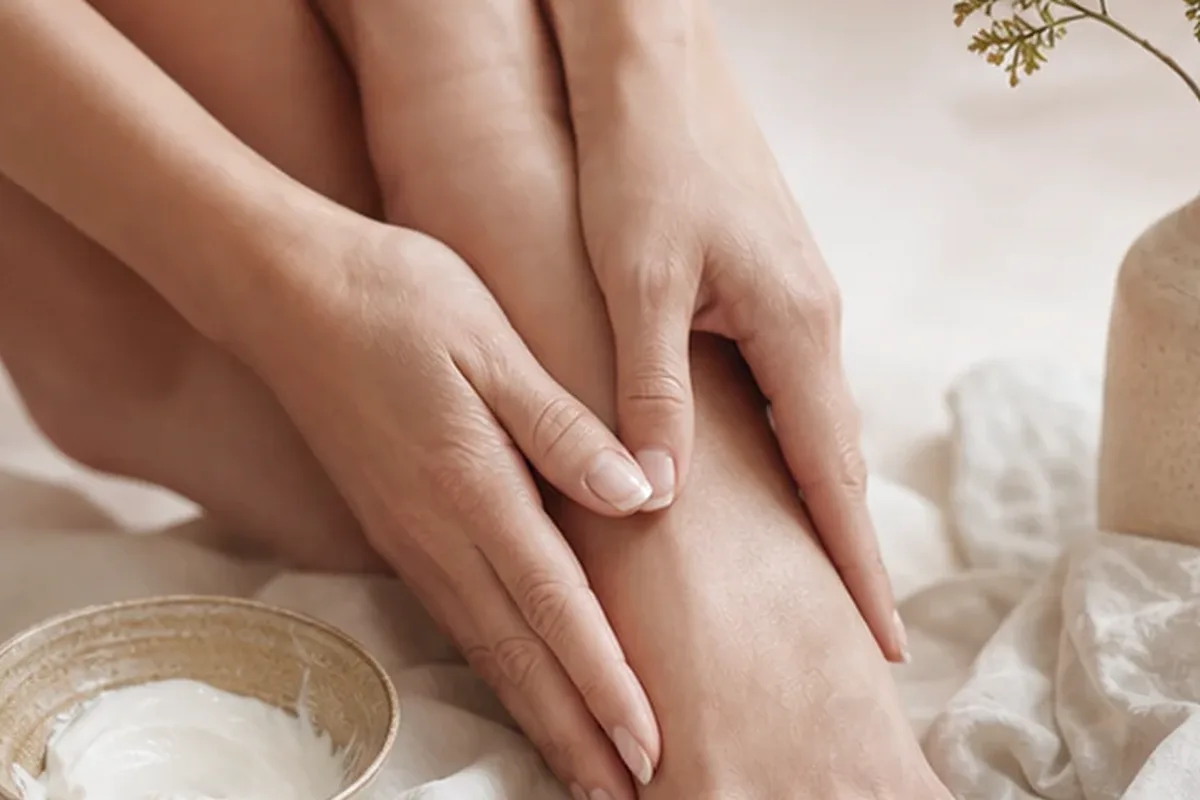 Hochwertige Beauty-Inszenierung zu Auswahlkriterien für Rasierhobel bei eingewachsenen Haaren
