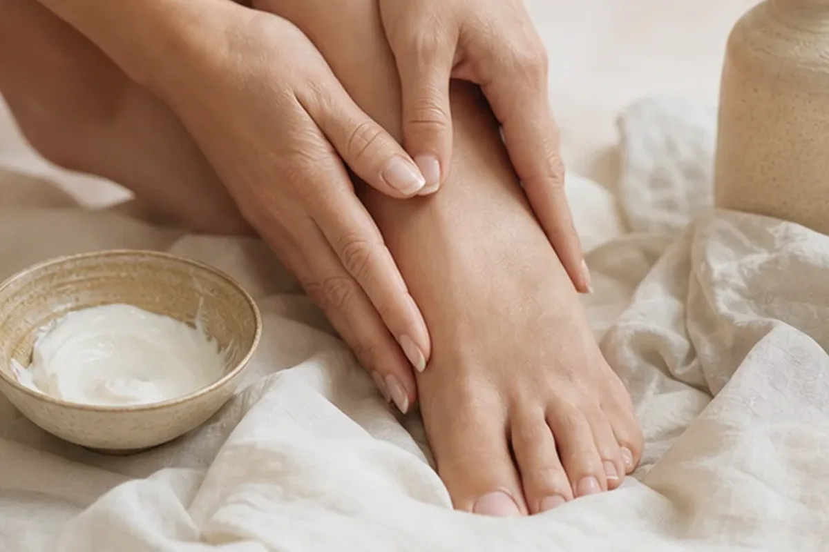 Hochwertige Beauty-Inszenierung zu Auswahlkriterien für Handcreme für empfindliche Haut