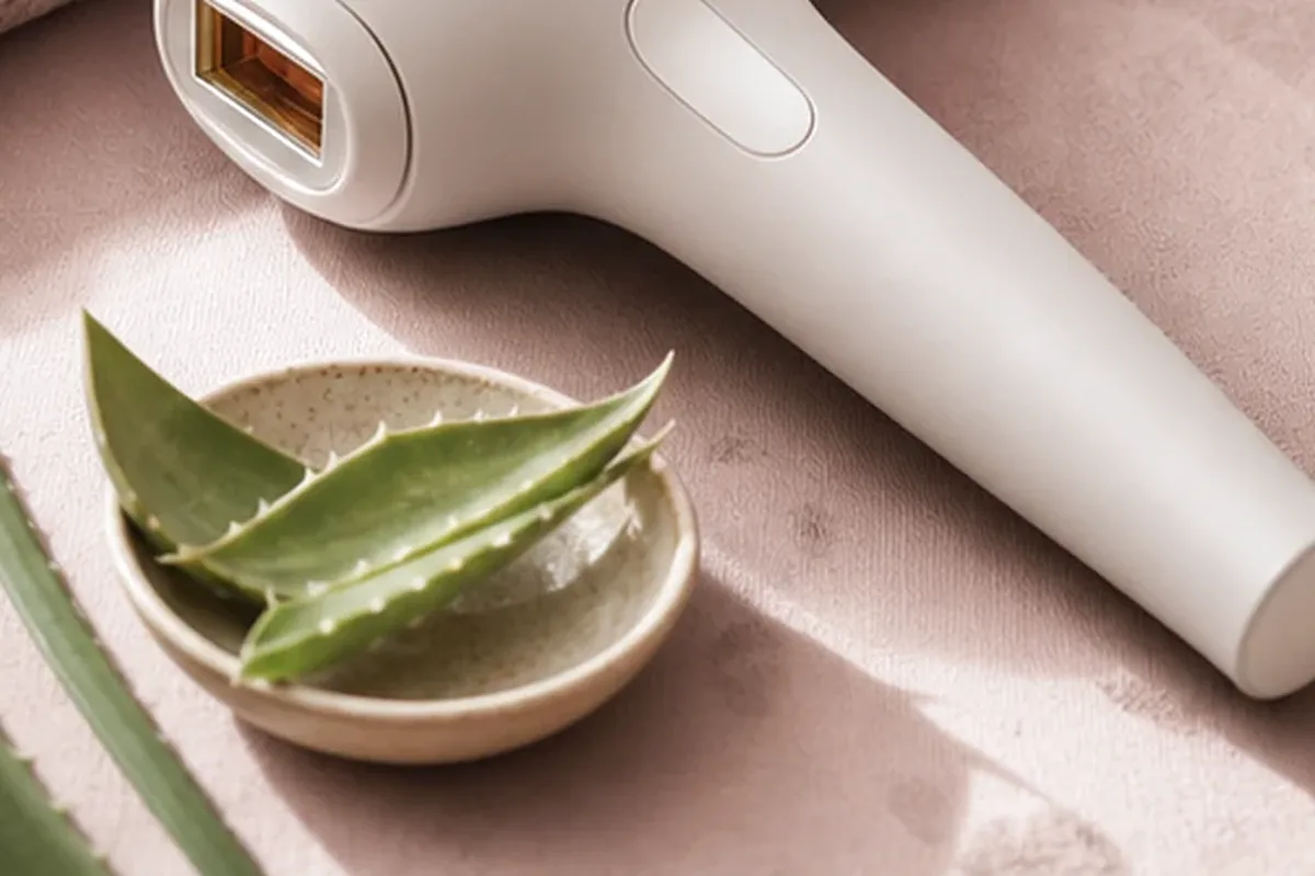 Hochwertige Beauty-Inszenierung zu Auswahlkriterien für Sugaring-Paste bei eingewachsenen Haaren