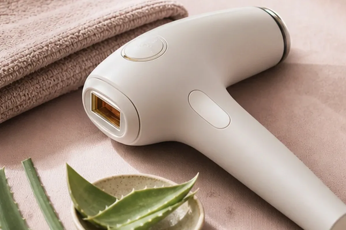 Hochwertige Beauty-Inszenierung zu Auswahlkriterien für Sugaring-Paste bei eingewachsenen Haaren