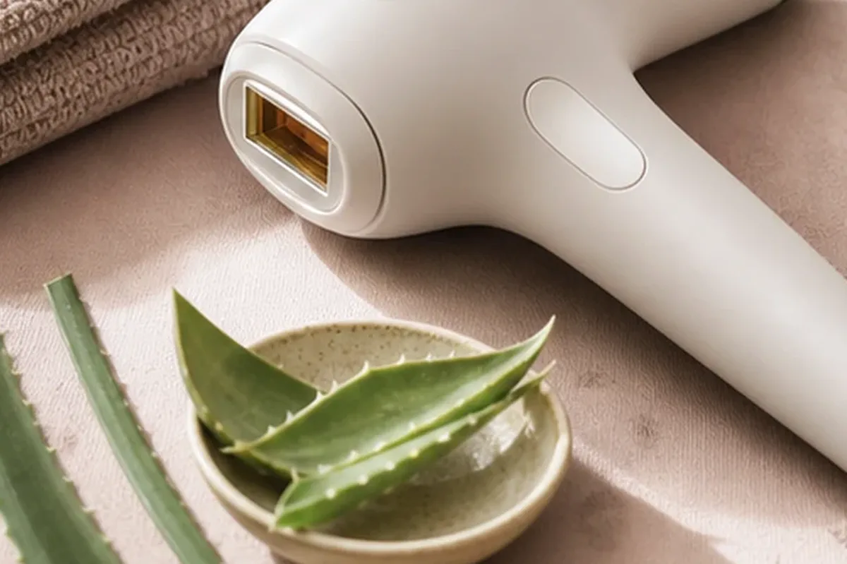 Redaktionelle Detailaufnahme zur Orientierung bei Body-Trimmer für langanhaltende Glätte