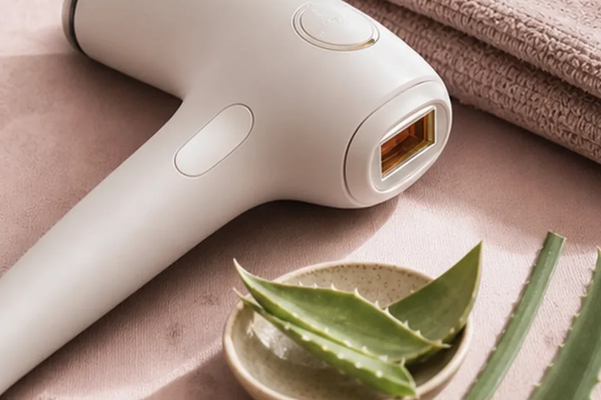 Hochwertige Beauty-Inszenierung zu Auswahlkriterien für Rasierhobel für feine Haare
