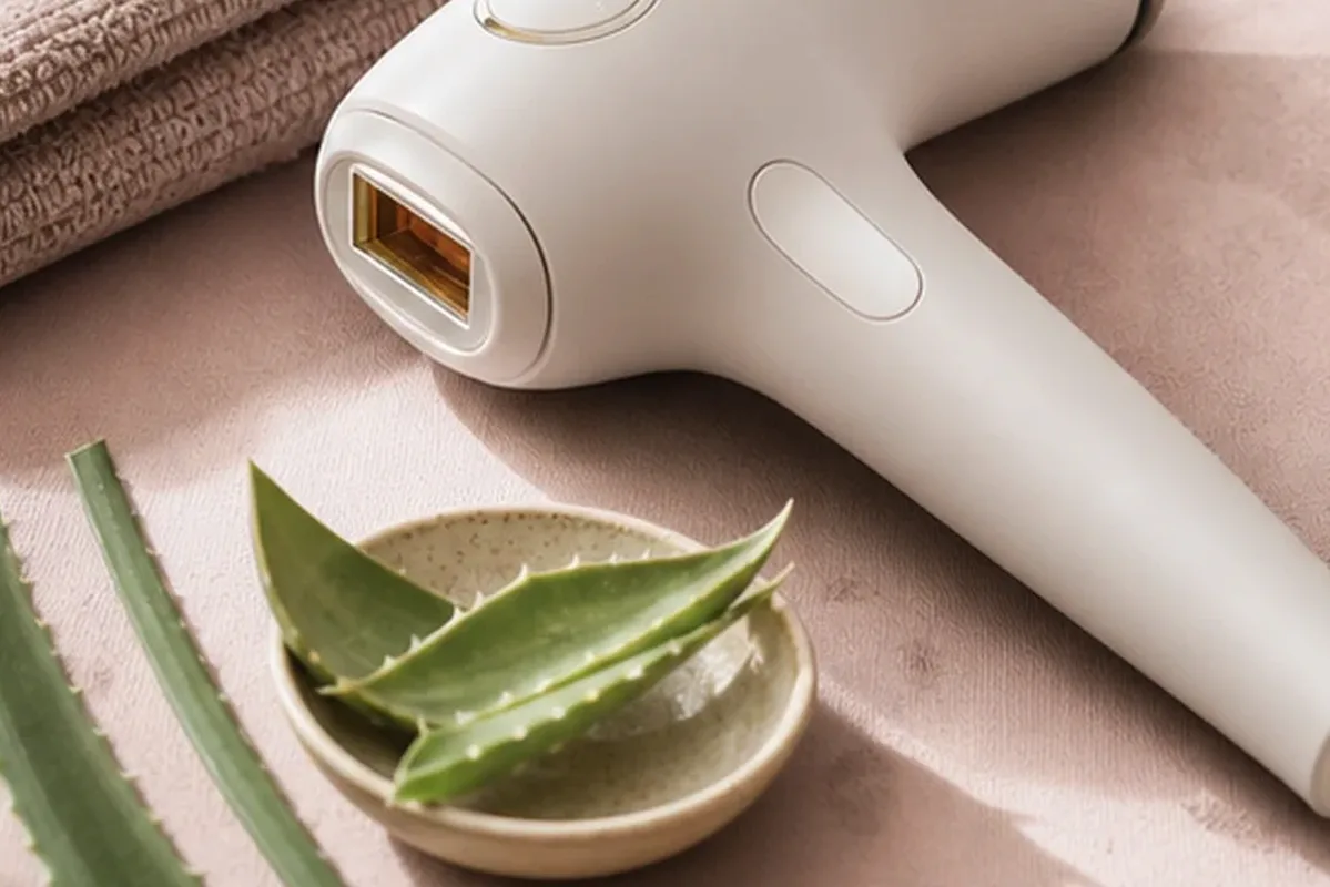 Redaktionelle Detailaufnahme zur Orientierung bei Augenbrauen-Trimmer für langanhaltende Glätte