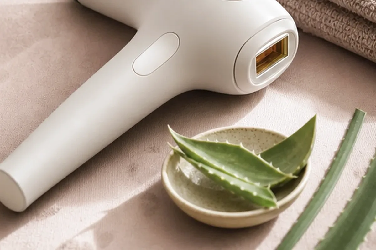 Hochwertige Beauty-Inszenierung zu Auswahlkriterien für Sugaring-Paste für feine Haare