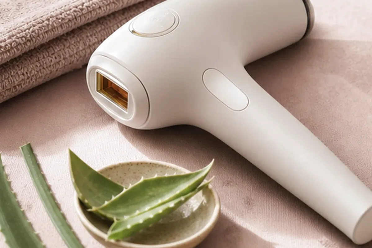 Hochwertige Beauty-Inszenierung zu Auswahlkriterien für Rasur