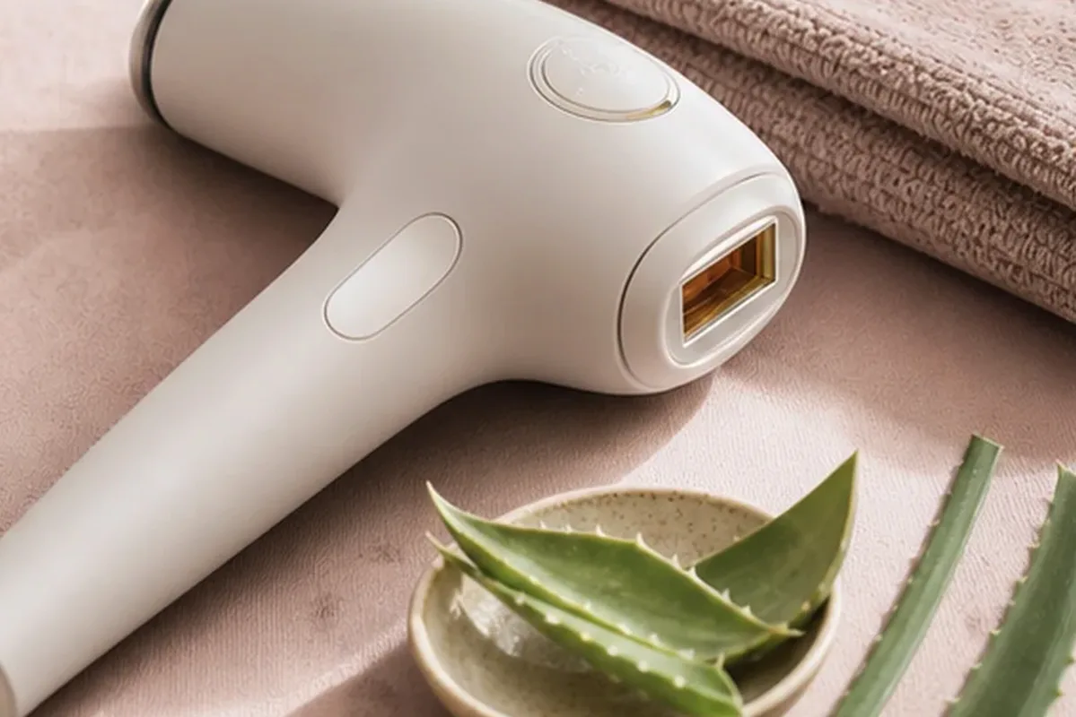 Hochwertige Beauty-Inszenierung zu Auswahlkriterien für Gesichtssauna mit Premium-Anspruch