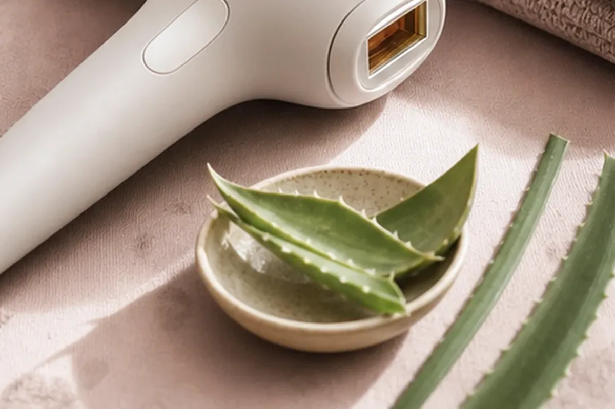 Redaktionelle Detailaufnahme zur Orientierung bei Peeling vor der Rasur für eine schnelle Anwendung
