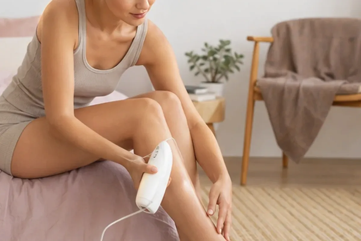 Authentische Beauty-Routine passend zum Thema Gesichtsrasierer für eine schnelle Anwendung