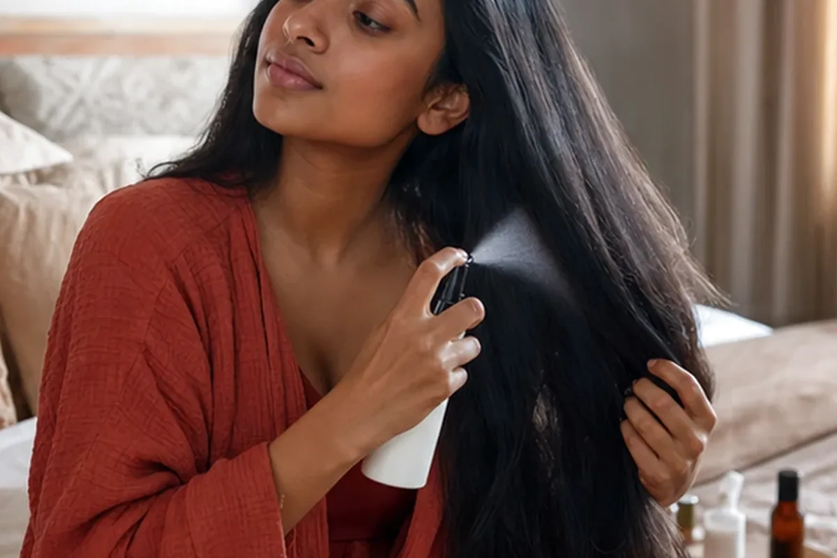 Hochwertige Beauty-Inszenierung zu Auswahlkriterien für Conditioner für empfindliche Kopfhaut