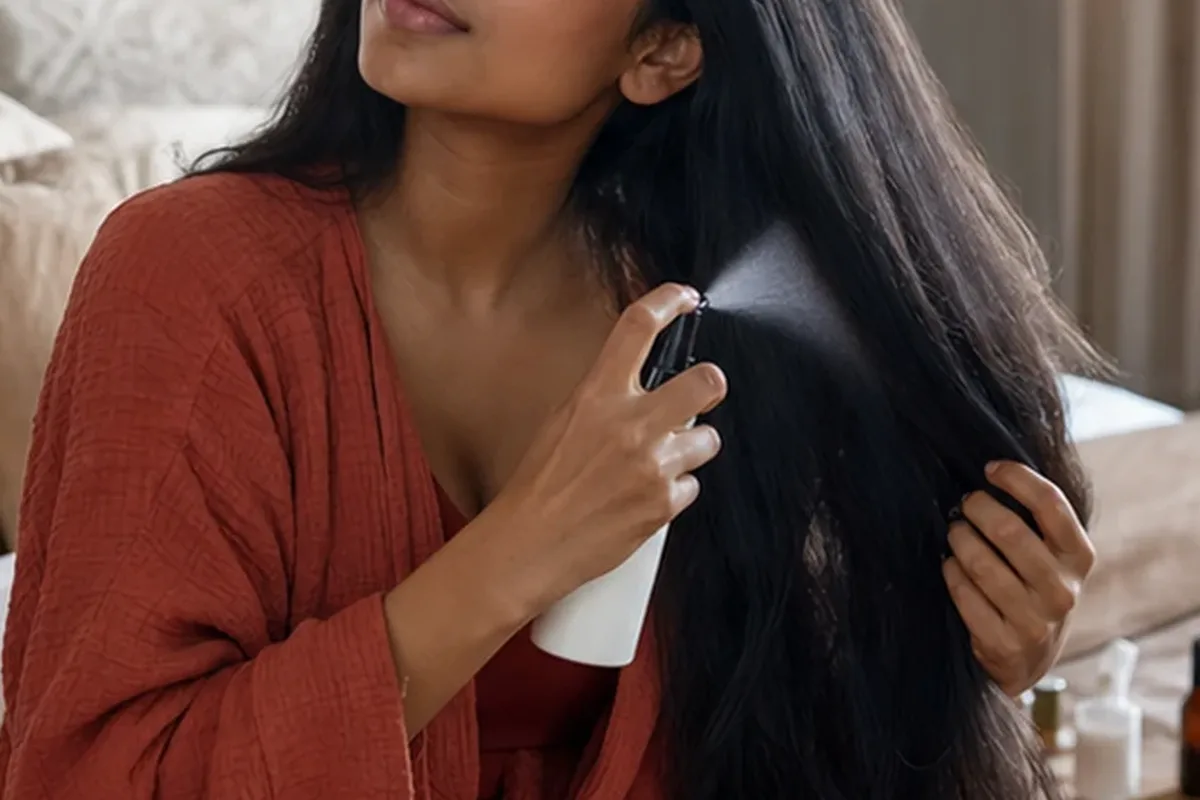 Redaktioneller Beauty-Moment zur Ausgangslage bei Mildes Shampoo bei fettigem Ansatz