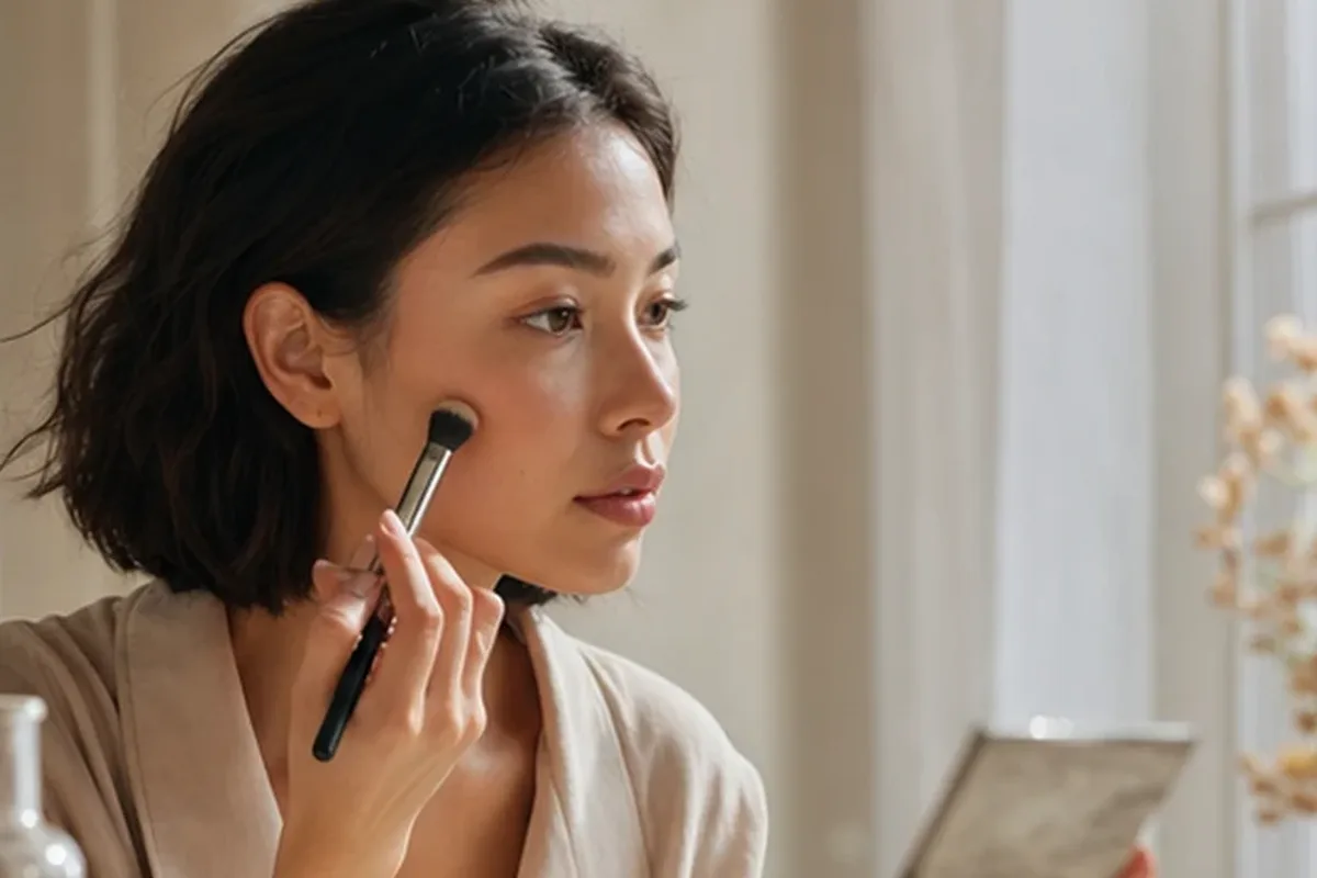 Authentische Beauty-Routine passend zum Thema Lippenstift für reife Haut