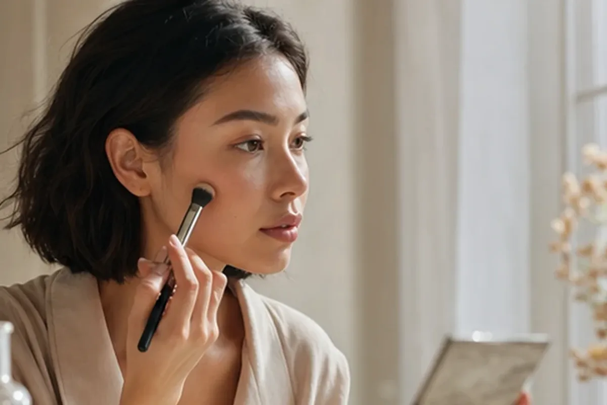 Redaktioneller Beauty-Moment zur Ausgangslage bei Foundation für empfindliche Haut
