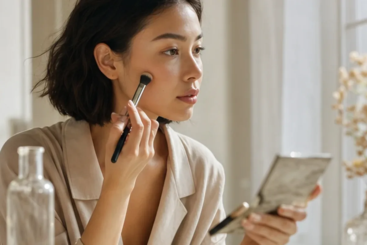 Authentische Beauty-Routine passend zum Thema Eyeliner für einen natürlichen Look