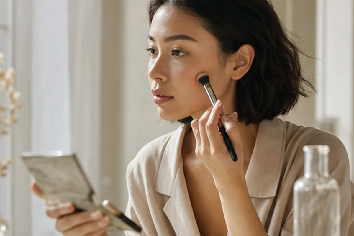 Hochwertige Beauty-Inszenierung zu Auswahlkriterien für Lidschatten für empfindliche Haut