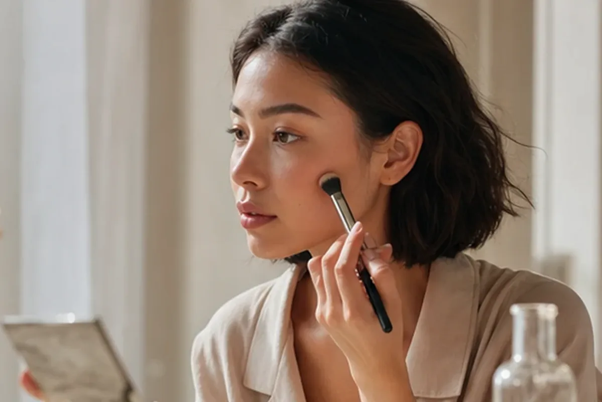 Authentische Beauty-Routine passend zum Thema Lippenstift für reife Haut