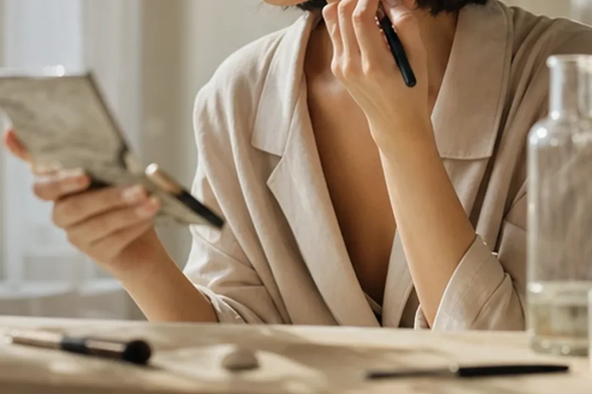 Hochwertige Beauty-Inszenierung zu Auswahlkriterien für Setting Spray für empfindliche Haut