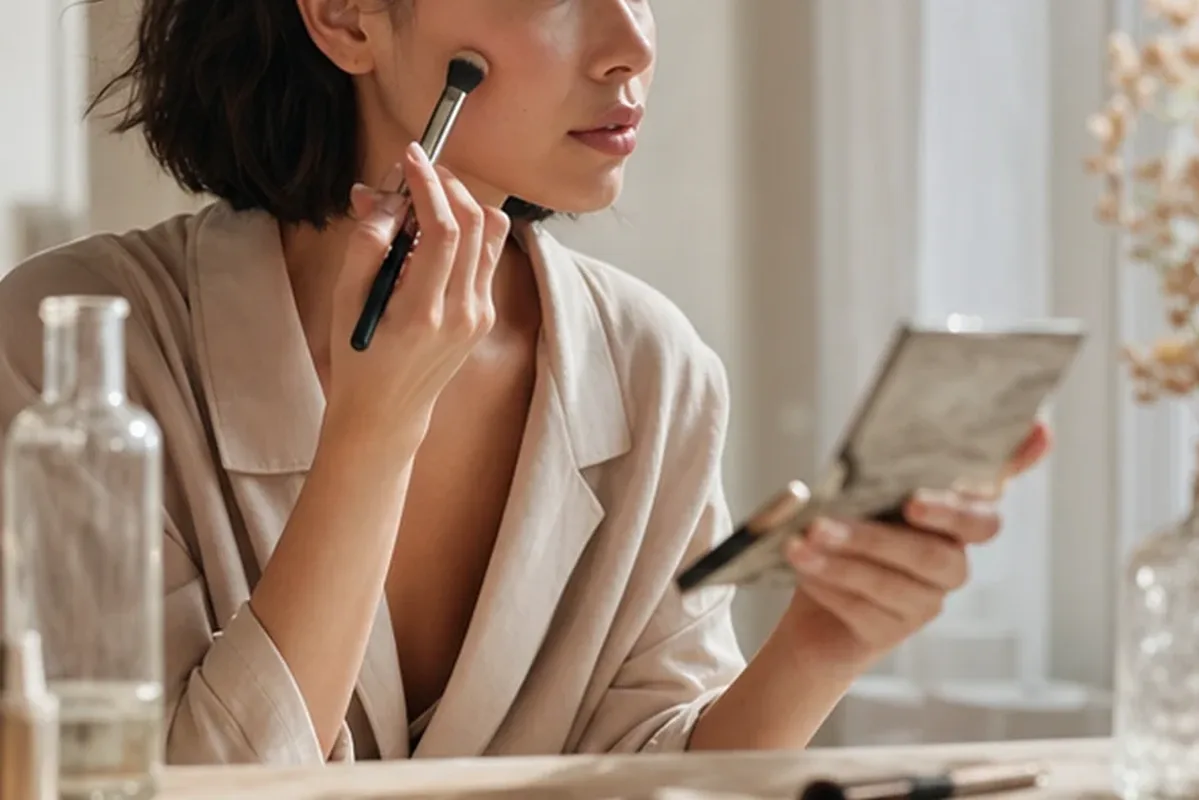 Authentische Beauty-Routine passend zum Thema Foundation bei Rötungen