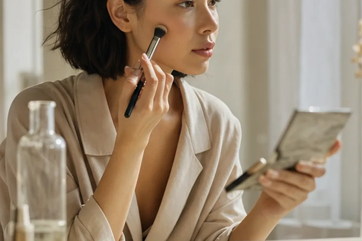 Redaktioneller Beauty-Moment zur Ausgangslage bei Foundation für reife Haut
