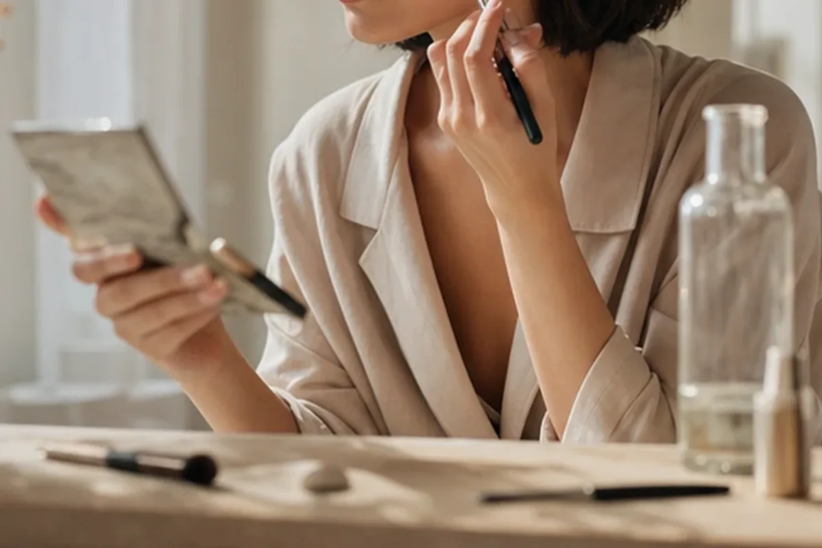 Hochwertige Beauty-Inszenierung zu Auswahlkriterien für Concealer für reife Haut