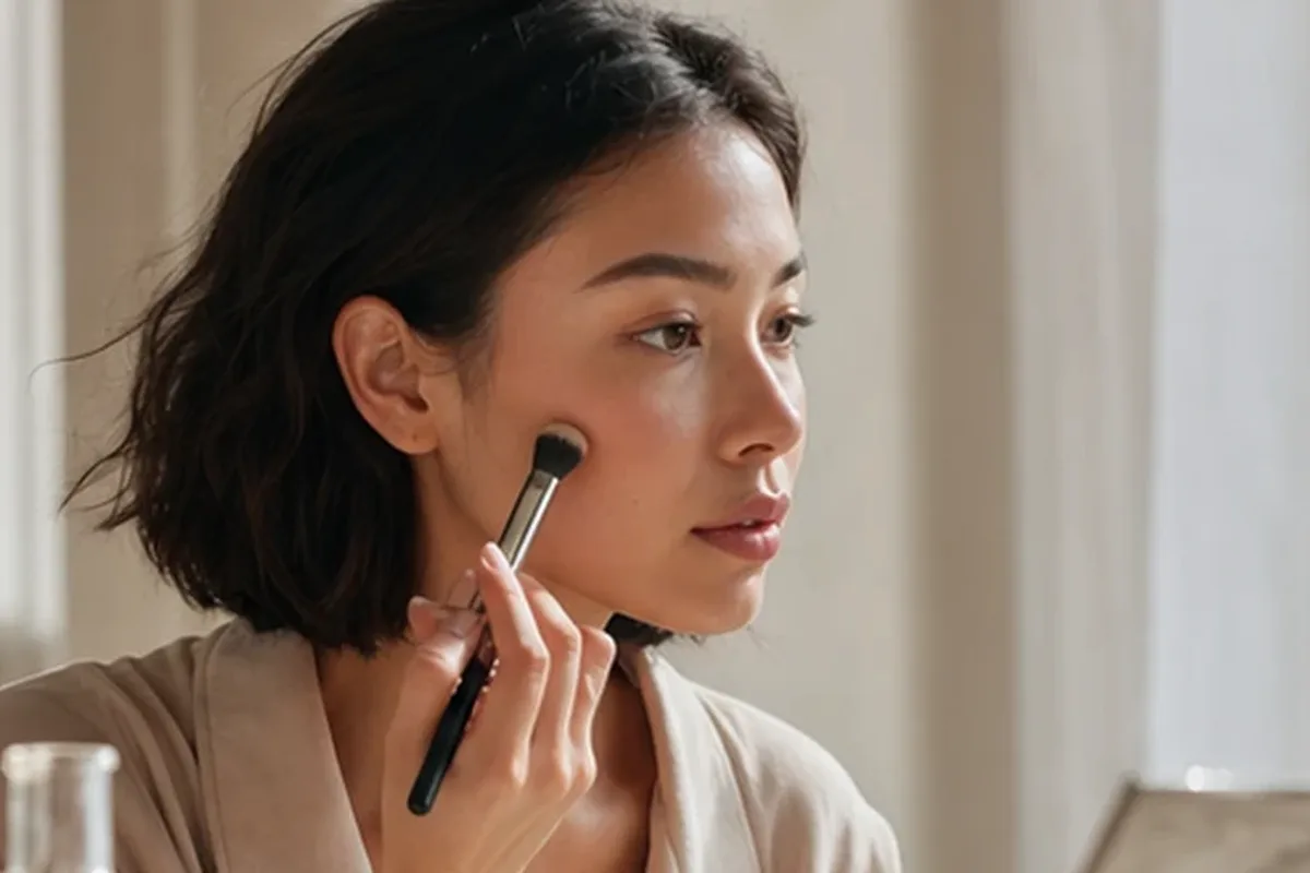 Hochwertige Beauty-Inszenierung zu Auswahlkriterien für Skin Tint bei Rötungen