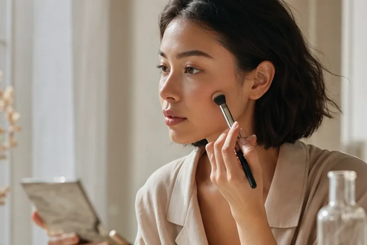 Authentische Beauty-Routine passend zum Thema Lidschatten für einen natürlichen Look