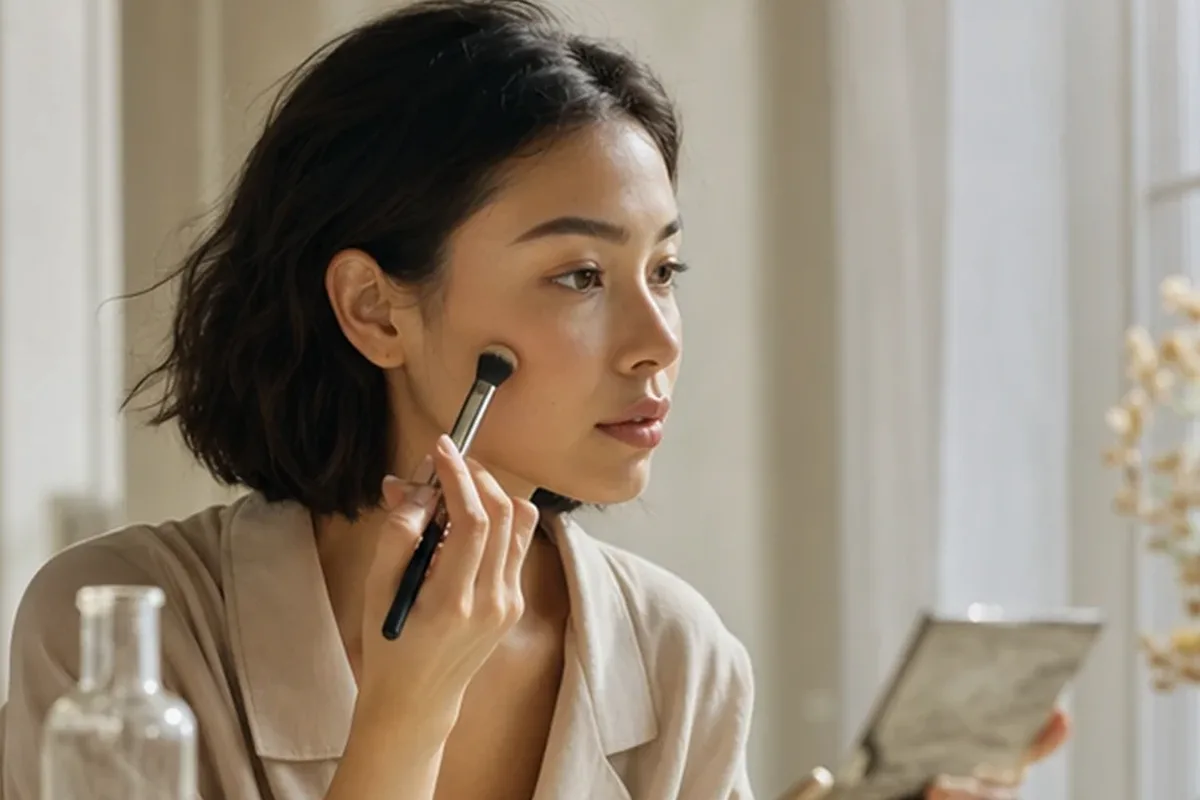 Emotionaler und authentischer Anwendungsmoment rund um Lippenstift für langen Halt